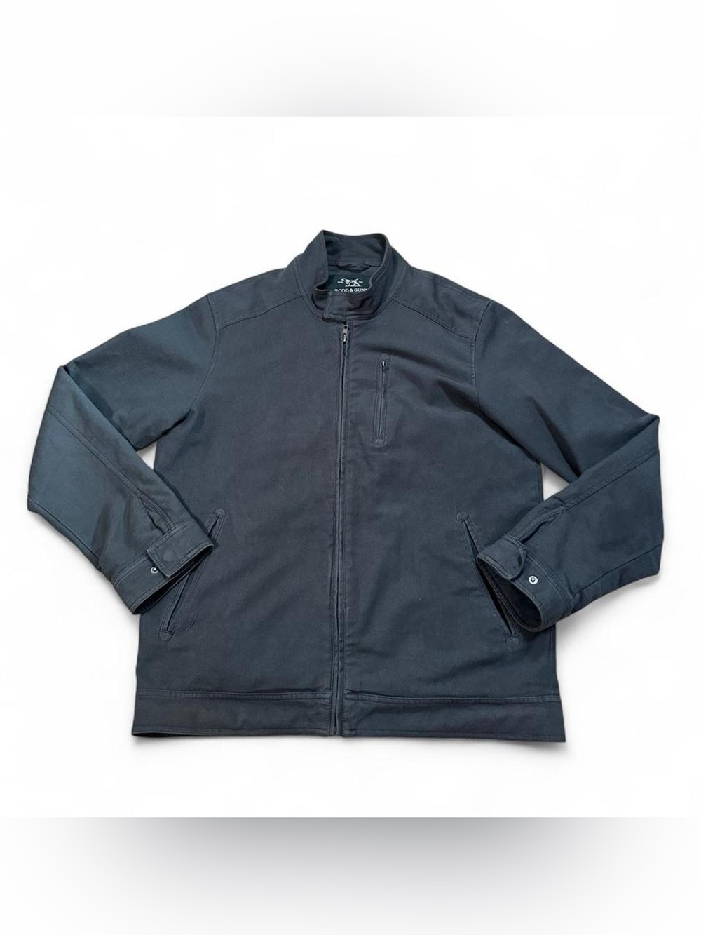 Rodd & Gunn Men’s Dark Gray Armitage Harrington Full Zip Jacket Size Large